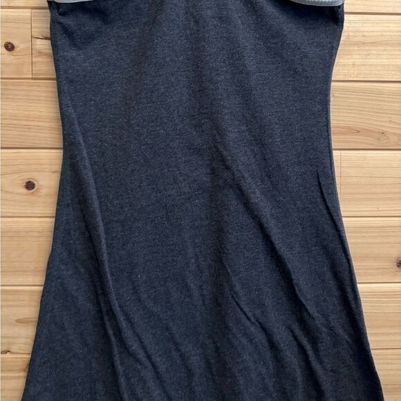 Y2K Old Navy Size XSmall Longline Tunic Racerback Embroidered Heart Tank Top - Picture 9 of 10